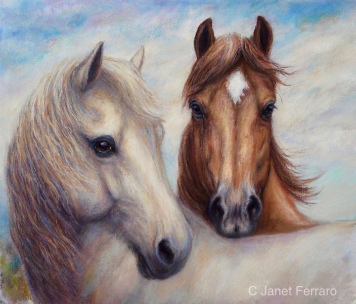 Lacy and Dusty